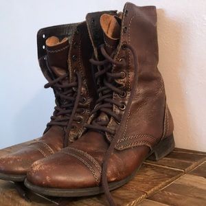 Steve Madden combat boots